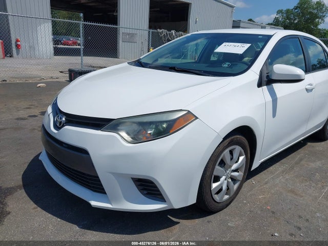 Aukcja sprzedaży 2016 Toyota Corolla Le, vin: 2T1BURHE0GC487153, numer aukcji: 45276126