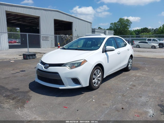 Aukcja sprzedaży 2016 Toyota Corolla Le, vin: 2T1BURHE0GC487153, numer aukcji: 45276126