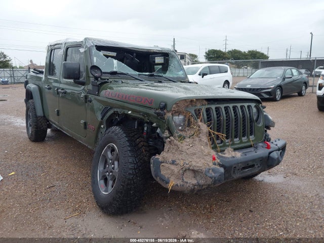 45276155 :رقم المزاد ، 1C6JJTBM9NL108035 vin ، 2022 Jeep Gladiator Rubicon 4x4 مزاد بيع