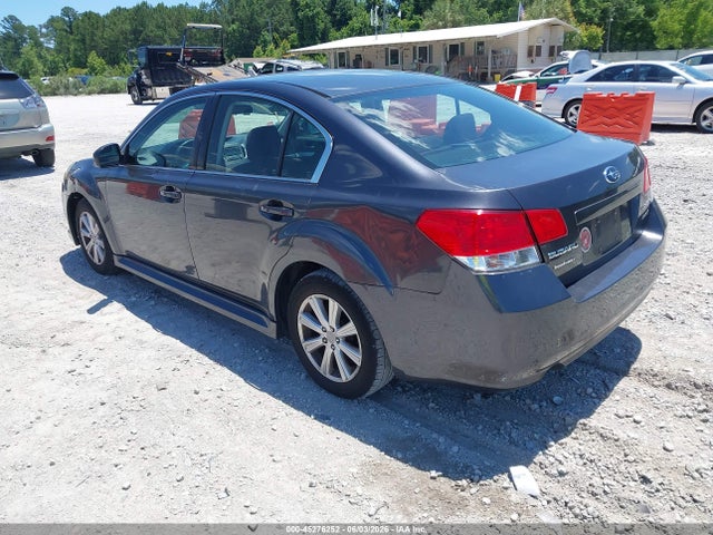 2012 Subaru Legacy 2.5i Premium მანქანა იყიდება აუქციონზე, vin: 4S3BMBC64C3023938, აუქციონის ნომერი: 45276252