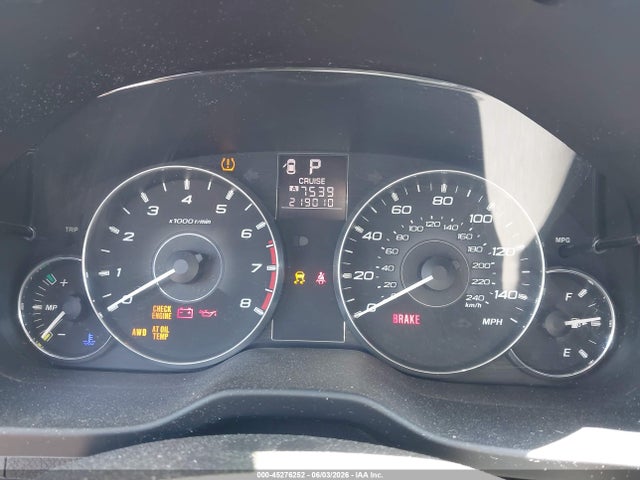 2012 Subaru Legacy 2.5i Premium მანქანა იყიდება აუქციონზე, vin: 4S3BMBC64C3023938, აუქციონის ნომერი: 45276252