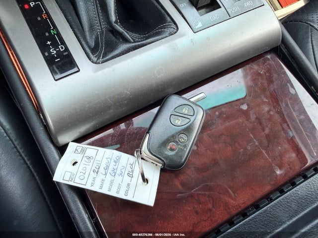 45276266 :رقم المزاد ، JTJBM7FX8B5020168 vin ، 2011 Lexus Gx 460 مزاد بيع