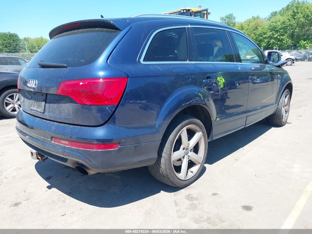 2012 Audi Q7 3.0t S Line Prestige მანქანა იყიდება აუქციონზე, vin: WA1DGAFE8CD009011, აუქციონის ნომერი: 45276334