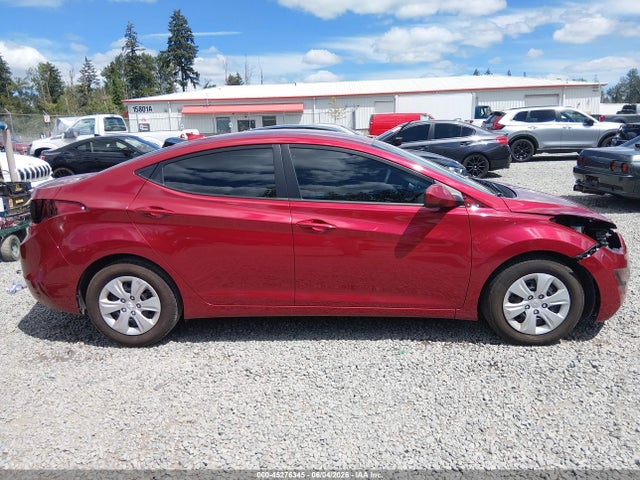 5NPDH4AEXGH721600 Hyundai ELANTRA SE