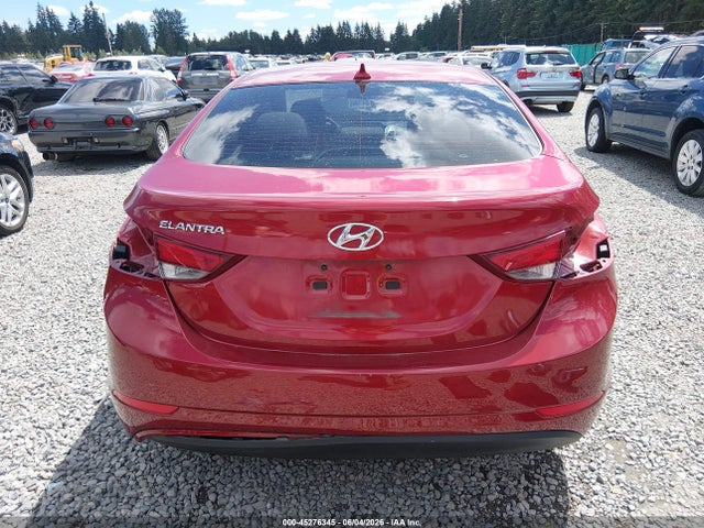 5NPDH4AEXGH721600 Hyundai ELANTRA SE