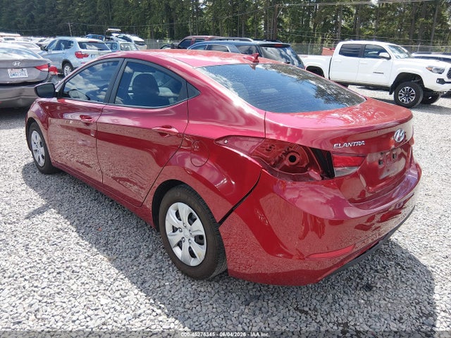 5NPDH4AEXGH721600 Hyundai ELANTRA SE