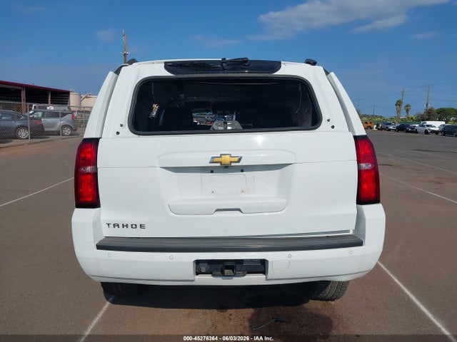 2020 Chevrolet Tahoe 2wd Lt მანქანა იყიდება აუქციონზე, vin: 1GNSCBKC7LR182354, აუქციონის ნომერი: 45276364