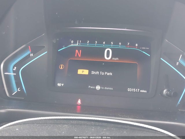 45276371 :رقم المزاد ، 5FNRL6H79KB043646 vin ، 2019 Honda Odyssey Ex-l مزاد بيع