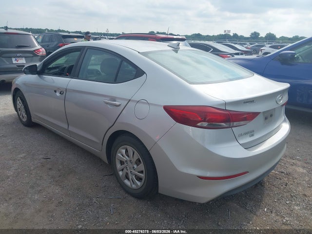 Продажа на аукционе авто 2017 Hyundai Elantra Se, vin: 5NPD74LF8HH115660, номер лота: 45276375