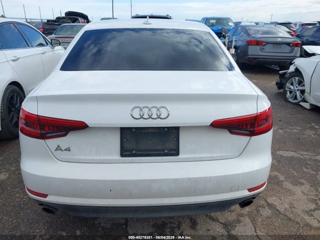 2017 Audi A4 2.0t Premium მანქანა იყიდება აუქციონზე, vin: WAUGNAF43HN061936, აუქციონის ნომერი: 45276381