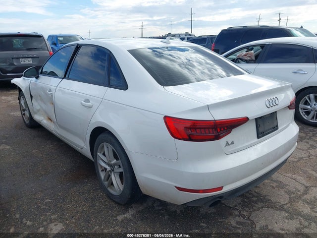 2017 Audi A4 2.0t Premium მანქანა იყიდება აუქციონზე, vin: WAUGNAF43HN061936, აუქციონის ნომერი: 45276381