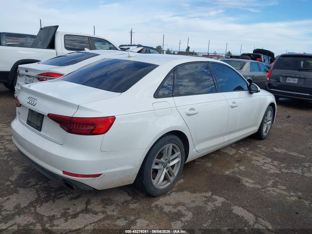2017 Audi A4 2.0t Premium მანქანა იყიდება აუქციონზე, vin: WAUGNAF43HN061936, აუქციონის ნომერი: 45276381