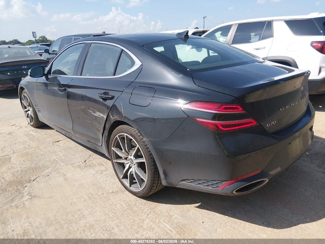 Продаж на аукціоні авто 2025 Genesis G70 2.5t Rwd, vin: KMTG34SC3SU149343, номер лоту: 45276382