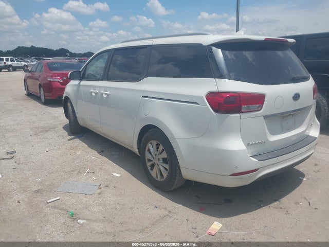 Продажа на аукционе авто 2016 Kia Sedona Lx, vin: KNDMB5C16G6099962, номер лота: 45276383