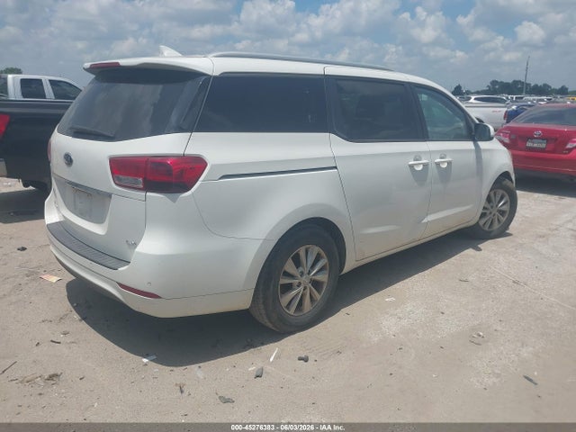 Продажа на аукционе авто 2016 Kia Sedona Lx, vin: KNDMB5C16G6099962, номер лота: 45276383