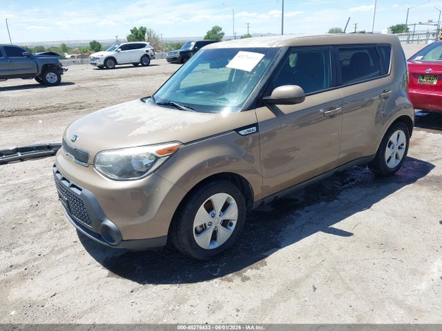2016 Kia Soul მანქანა იყიდება აუქციონზე, vin: KNDJN2A20G7331387, აუქციონის ნომერი: 45276433