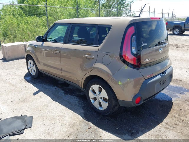 2016 Kia Soul მანქანა იყიდება აუქციონზე, vin: KNDJN2A20G7331387, აუქციონის ნომერი: 45276433
