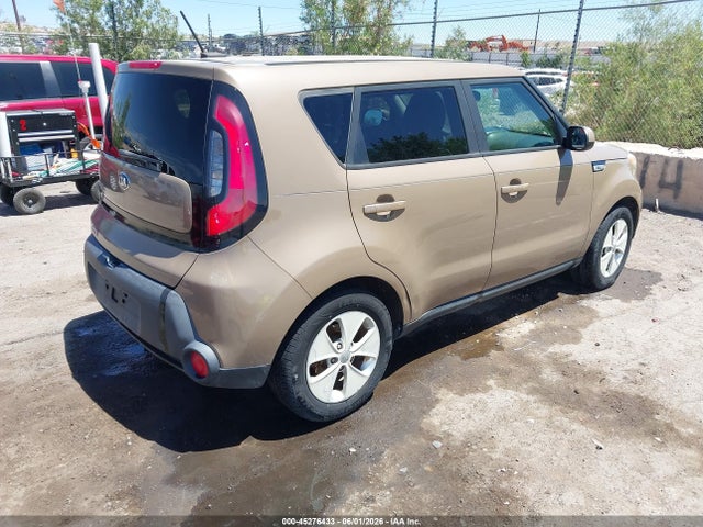 2016 Kia Soul მანქანა იყიდება აუქციონზე, vin: KNDJN2A20G7331387, აუქციონის ნომერი: 45276433