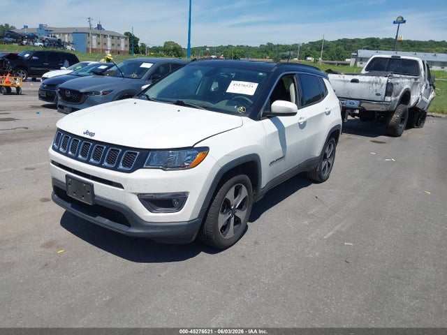 2018 Jeep Compass Latitude Fwd მანქანა იყიდება აუქციონზე, vin: 3C4NJCBB0JT182385, აუქციონის ნომერი: 45276521
