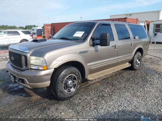 2003 Ford Excursion Eddie Bauer მანქანა იყიდება აუქციონზე, vin: 1FMNU44S73EC54336, აუქციონის ნომერი: 45276532