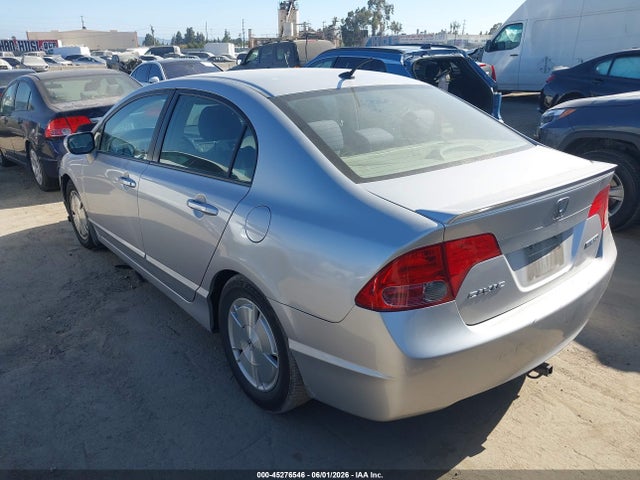 45276546 :رقم المزاد ، JHMFA362X8S027965 vin ، 2008 Honda Civic Hybrid مزاد بيع