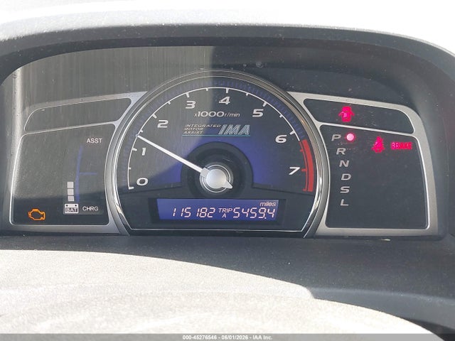 45276546 :رقم المزاد ، JHMFA362X8S027965 vin ، 2008 Honda Civic Hybrid مزاد بيع
