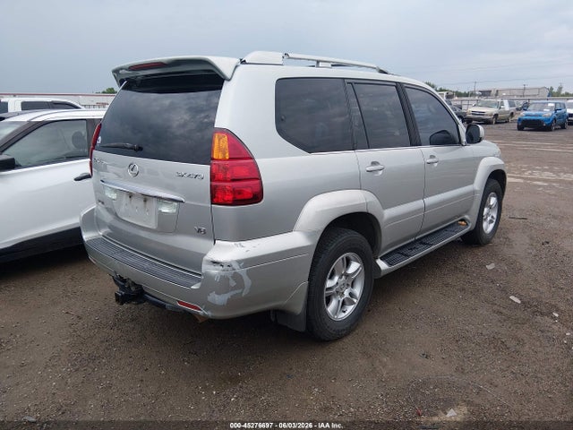 2004 Lexus Gx 470 მანქანა იყიდება აუქციონზე, vin: JTJBT20X540049254, აუქციონის ნომერი: 45276697