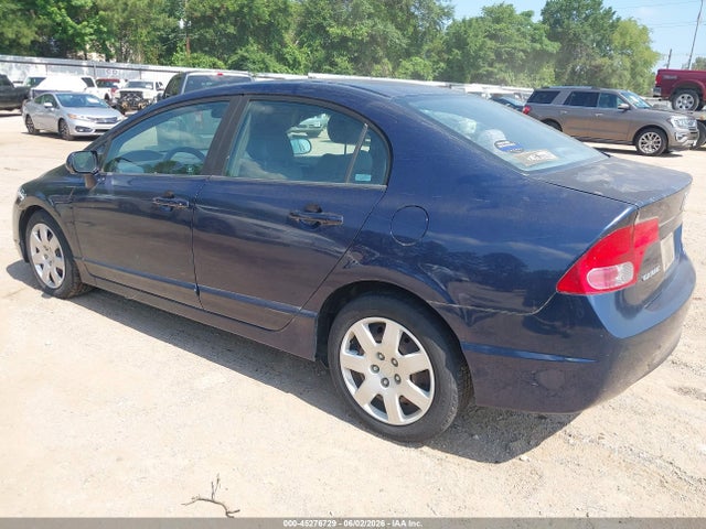 45276729 :رقم المزاد ، 1HGFA16528L006278 vin ، 2008 Honda Civic Lx مزاد بيع