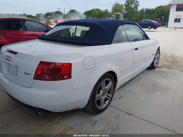 2007 Audi A4 2.0t მანქანა იყიდება აუქციონზე, vin: WAUAF48H77K017782, აუქციონის ნომერი: 45276740