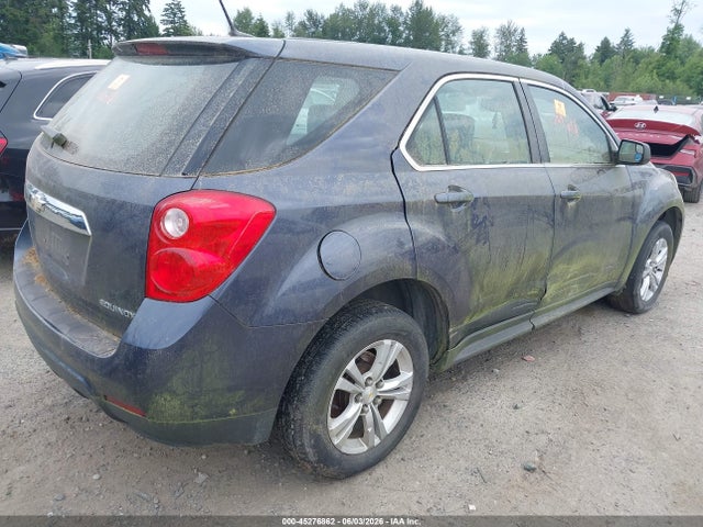 2013 Chevrolet Equinox Ls მანქანა იყიდება აუქციონზე, vin: 2GNALBEK0D6324975, აუქციონის ნომერი: 45276862