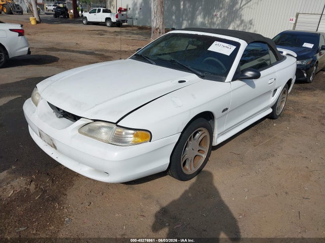 45276961 :رقم المزاد ، 1FALP45X6VF143387 vin ، 1997 Ford Mustang Gt مزاد بيع