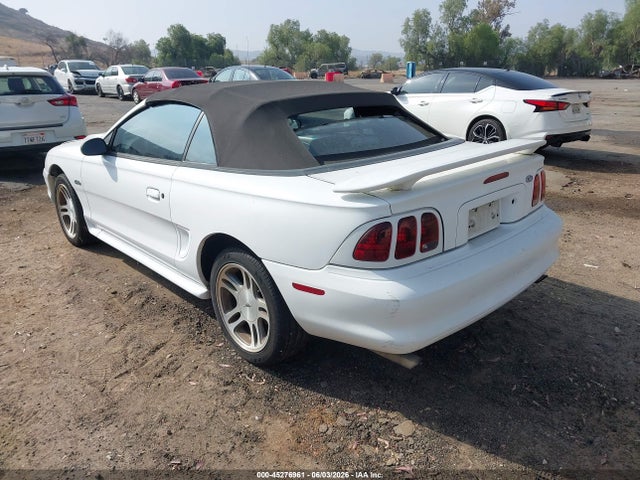45276961 :رقم المزاد ، 1FALP45X6VF143387 vin ، 1997 Ford Mustang Gt مزاد بيع
