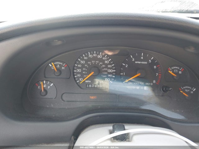 45276961 :رقم المزاد ، 1FALP45X6VF143387 vin ، 1997 Ford Mustang Gt مزاد بيع