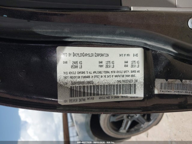 Aukcja sprzedaży 2006 Dodge Charger Rt, vin: 2B3KA53H96H198653, numer aukcji: 45277029