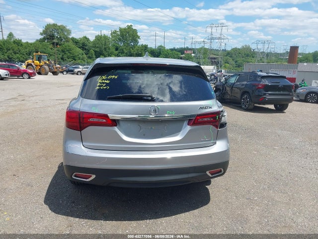 Aukcja sprzedaży 2016 Acura Mdx Technology   Acurawatch Plus Packages/technology Package, vin: 5FRYD4H41GB010407, numer aukcji: 45277056