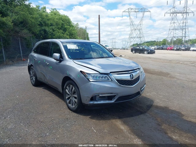 Aukcja sprzedaży 2016 Acura Mdx Technology   Acurawatch Plus Packages/technology Package, vin: 5FRYD4H41GB010407, numer aukcji: 45277056