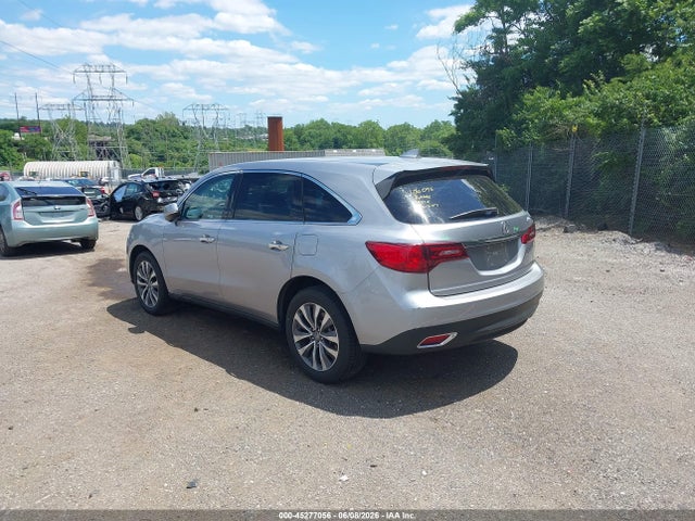 Aukcja sprzedaży 2016 Acura Mdx Technology   Acurawatch Plus Packages/technology Package, vin: 5FRYD4H41GB010407, numer aukcji: 45277056