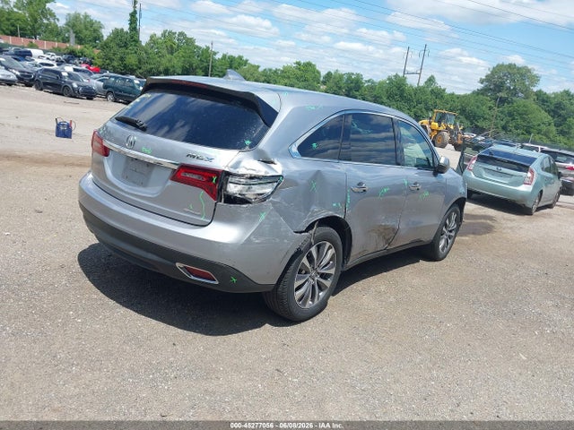 Aukcja sprzedaży 2016 Acura Mdx Technology   Acurawatch Plus Packages/technology Package, vin: 5FRYD4H41GB010407, numer aukcji: 45277056