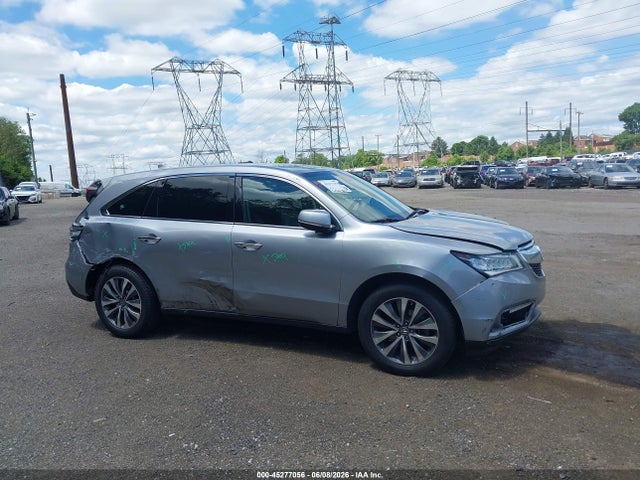 Aukcja sprzedaży 2016 Acura Mdx Technology   Acurawatch Plus Packages/technology Package, vin: 5FRYD4H41GB010407, numer aukcji: 45277056
