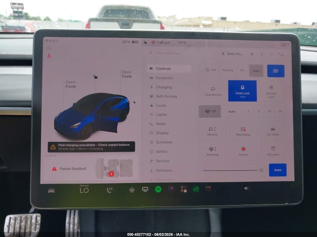 Aukcja sprzedaży 2021 Tesla Model Y Performance Dual Motor All-wheel Drive, vin: 5YJYGDEF7MF269218, numer aukcji: 45277102