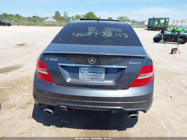 Aukcja sprzedaży 2013 Mercedes-benz C 300 Sport 4matic, vin: WDDGF8AB1DR259700, numer aukcji: 45277243