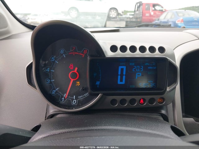 2012 Chevrolet Sonic 2lt მანქანა იყიდება აუქციონზე, vin: 1G1JC5SH9C4212655, აუქციონის ნომერი: 45277279