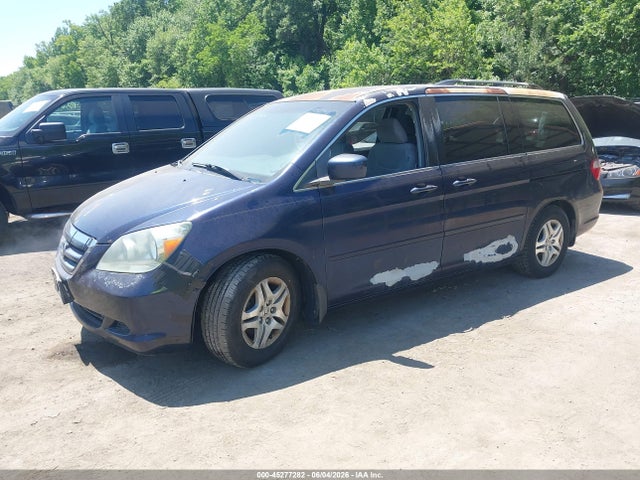 2006 Honda Odyssey Ex მანქანა იყიდება აუქციონზე, vin: 5FNRL38446B075897, აუქციონის ნომერი: 45277282