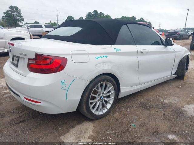 45277337 :رقم المزاد ، WBA1K9C58GV710557 vin ، 2016 Bmw 228i مزاد بيع