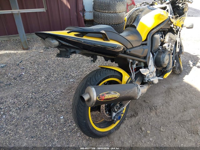 45277356 :رقم المزاد ، JYARN07E73A007581 vin ، 2003 Yamaha Fzs10 مزاد بيع
