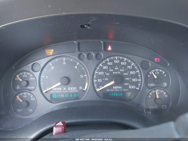 Aukcja sprzedaży 2003 Chevrolet S-10 Ls, vin: 1GCCT19XX38219709, numer aukcji: 45277386