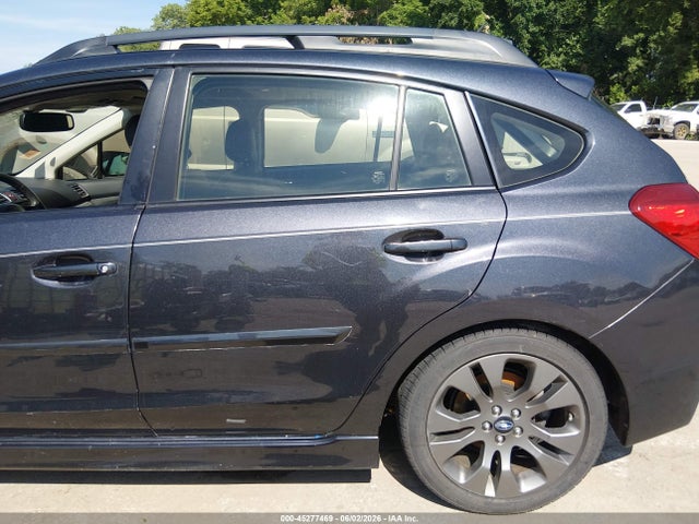 2015 Subaru Impreza 2.0i Sport Limited მანქანა იყიდება აუქციონზე, vin: JF1GPAZ65F8316372, აუქციონის ნომერი: 45277469