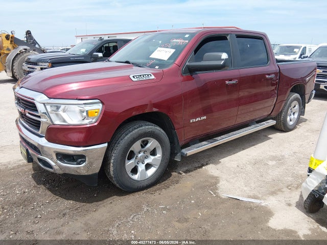Aukcja sprzedaży 2019 Ram 1500 Big Horn/lone Star  4x4 5'7 Box, vin: 1C6SRFFT3KN561485, numer aukcji: 45277473
