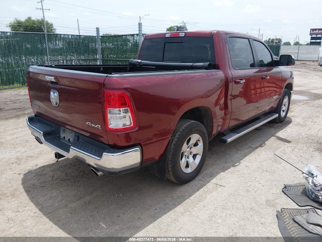 Aukcja sprzedaży 2019 Ram 1500 Big Horn/lone Star  4x4 5'7 Box, vin: 1C6SRFFT3KN561485, numer aukcji: 45277473
