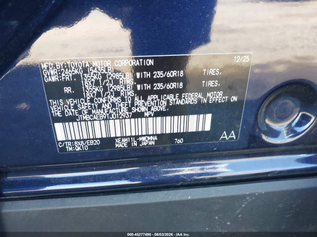 Toyota Bz Xle Plus 2026 JTMBCAEB9TJ012937 Image 9